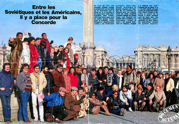  Actuel (), 52  1984 . LE PREMIER BOEUF FRANCO-RUSSE,  1.