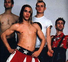 RED HOT CHILI PEPPERS.