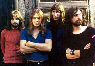 Pink Floyd 1973 - Nick Mason, David Gilmour, Richard Wright, Roger Waters.
