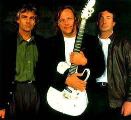 Pink Floyd 1987 - Richard Wright, David Gilmour, Nick Mason.