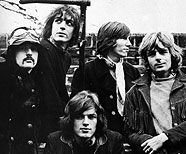 Pink Floyd with Syd Barrett & David Gilmour, Feb 1968.
