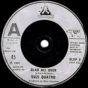 Glad All Over / Ego in the Night, Dreamland UK, DLSP 8, January 30, 1981, 7″45 RPM.