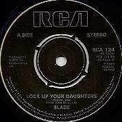 Lock Up Your Daughters / Sign Of The Times, RCA 124, 4 Sep 1981, 7″45 RPM.
