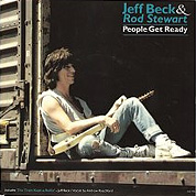 (Jeff Beck And Rod Stewart) People Get Ready / (Jeff Beck And Andrew Roachford) The Train Kept A-Rollin', Epic 657756 7, 24 Feb 1992, 7″45 RPM.