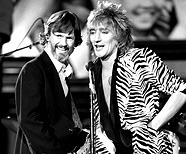 Kris Kristofferson and Rod Stewart, New York January 9th, 1979.