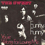 Funny, Funny / You're Not Wrong for Loving Me, RCA Victor 2051, Mar 1971, 7″45 RPM.