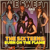 The Six Teens / Burn on the Flame, RCA Victor LPBO-5037, Jul 1974, 7″45 RPM.
