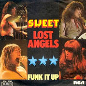 Lost Angels / Funk It Up, RCA Victor 2748, Oct 1976, 7″45 RPM.