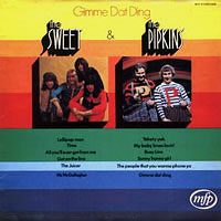 The Sweet / The Pipkins - Gimme Dat Ding, MFP 5248, Release date: 1971, LP.